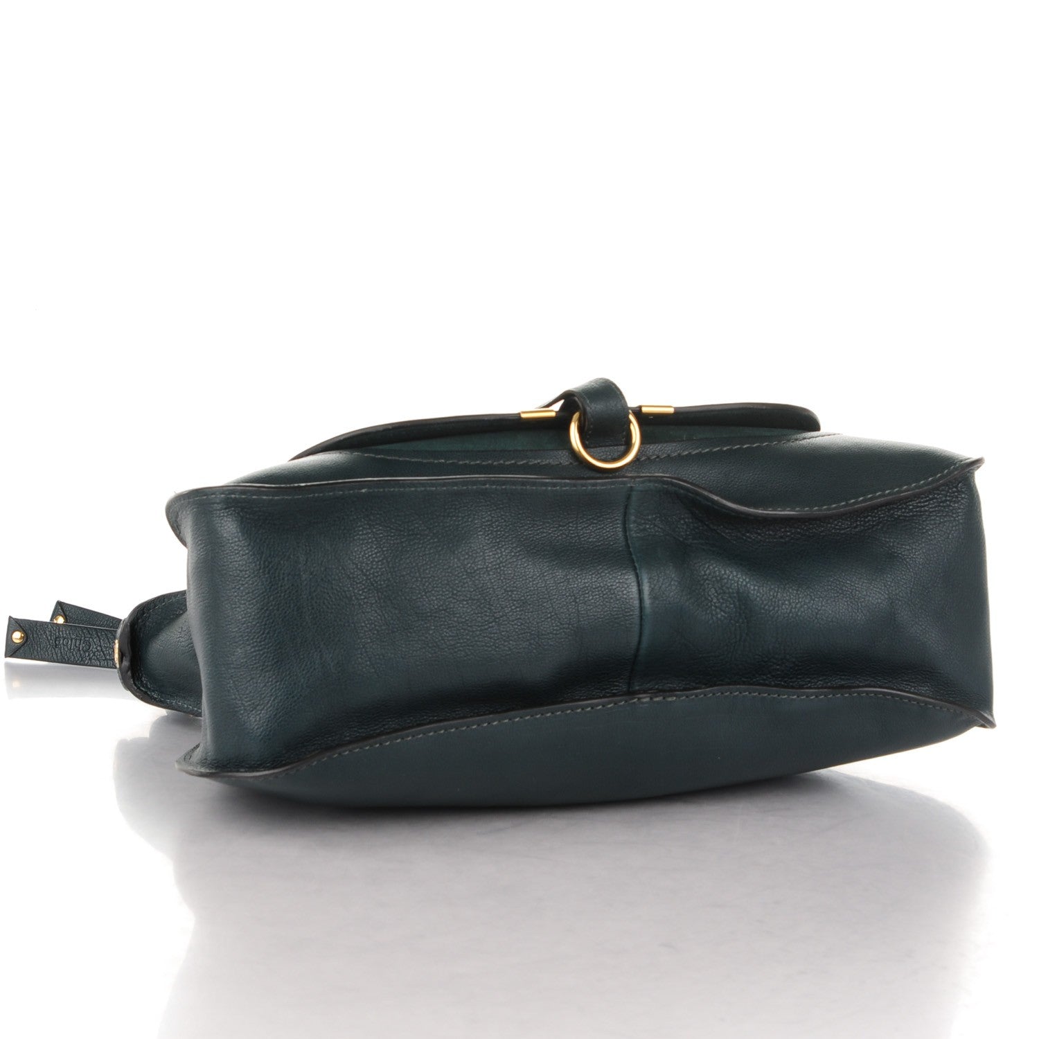 Chloe Natural Grain Calfskin Medium Marcie Satchel Teal 4 of 8