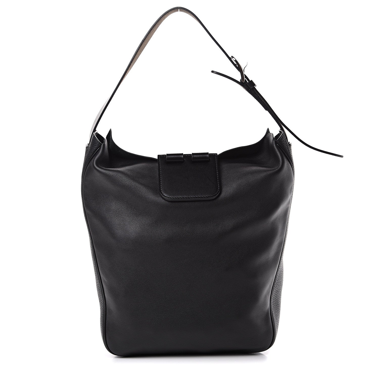 Hermes Swift Taurillon Clemence Vache Hunter Virevolte 24 Black 1 of 10