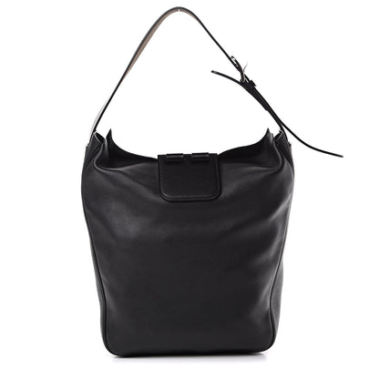 Hermes Swift Taurillon Clemence Vache Hunter Virevolte 24 Black 1 of 10