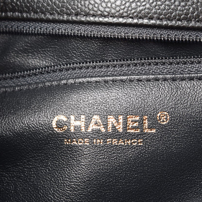 Chanel Caviar Quilted Clutch Dark Grey 6 of 9