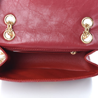 Chanel Aged Calfskin Quilted 2.55 Reissue Mini Flap Red 7 of 10