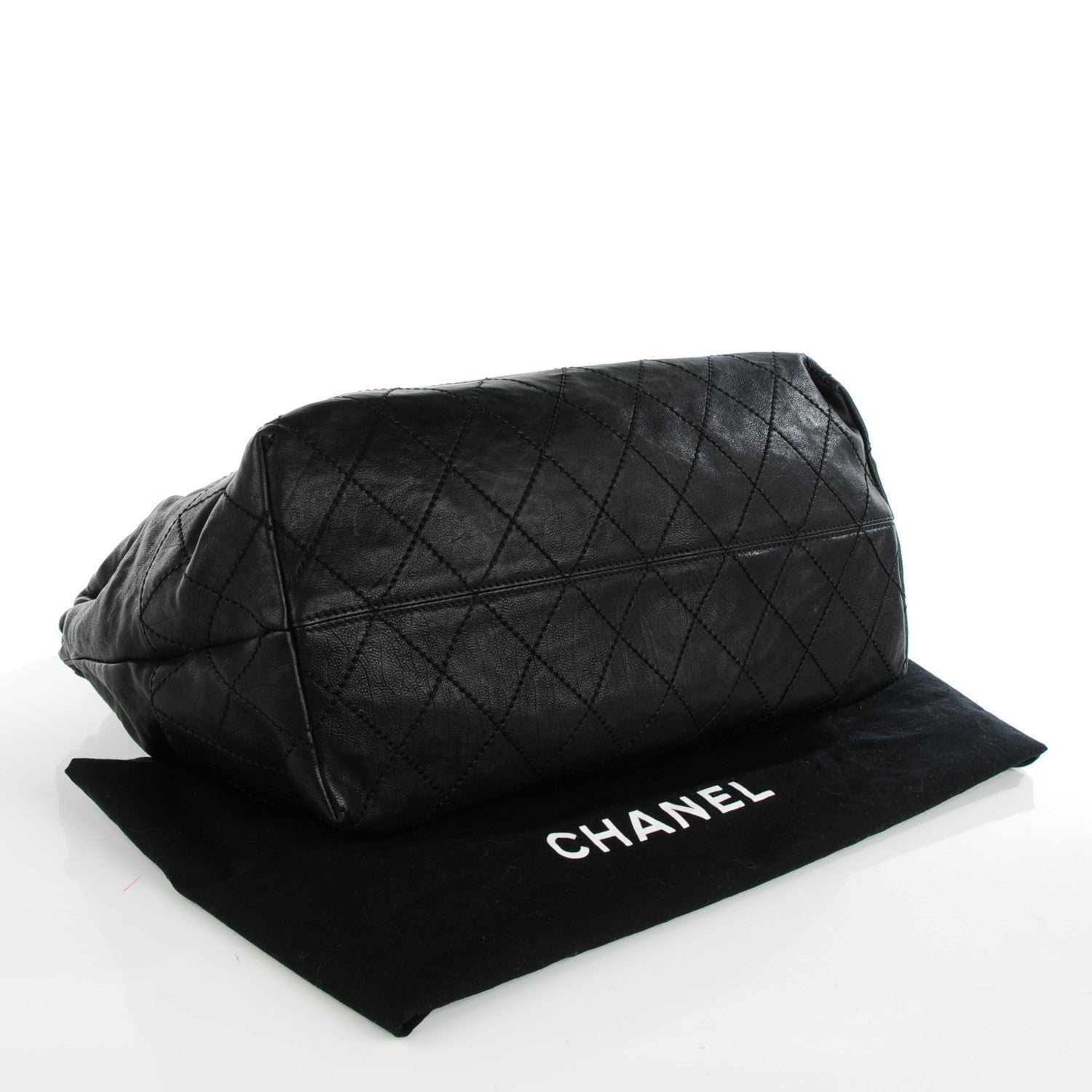 Chanel Calfskin Baby Coco Cabas Black 4 of 7