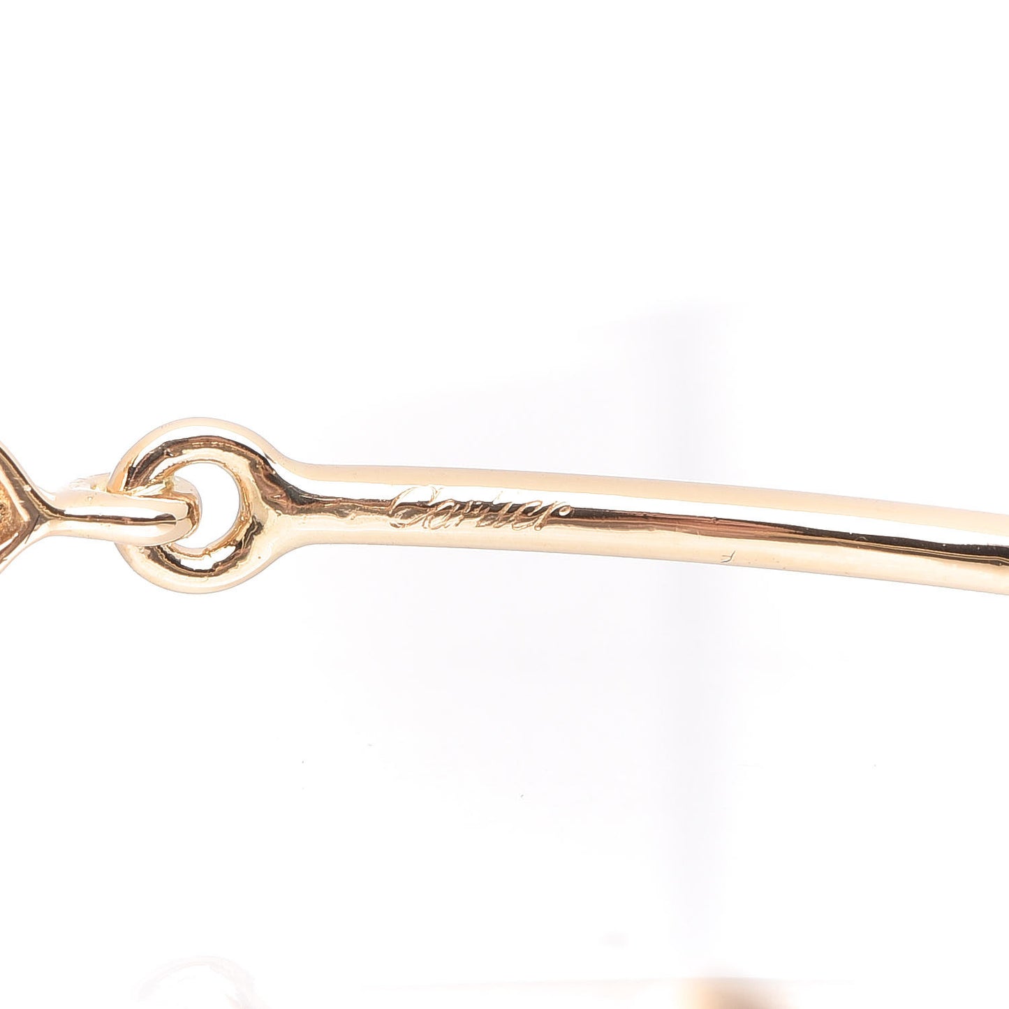 18K Yellow Gold Diamond Hindu Floral Bracelet