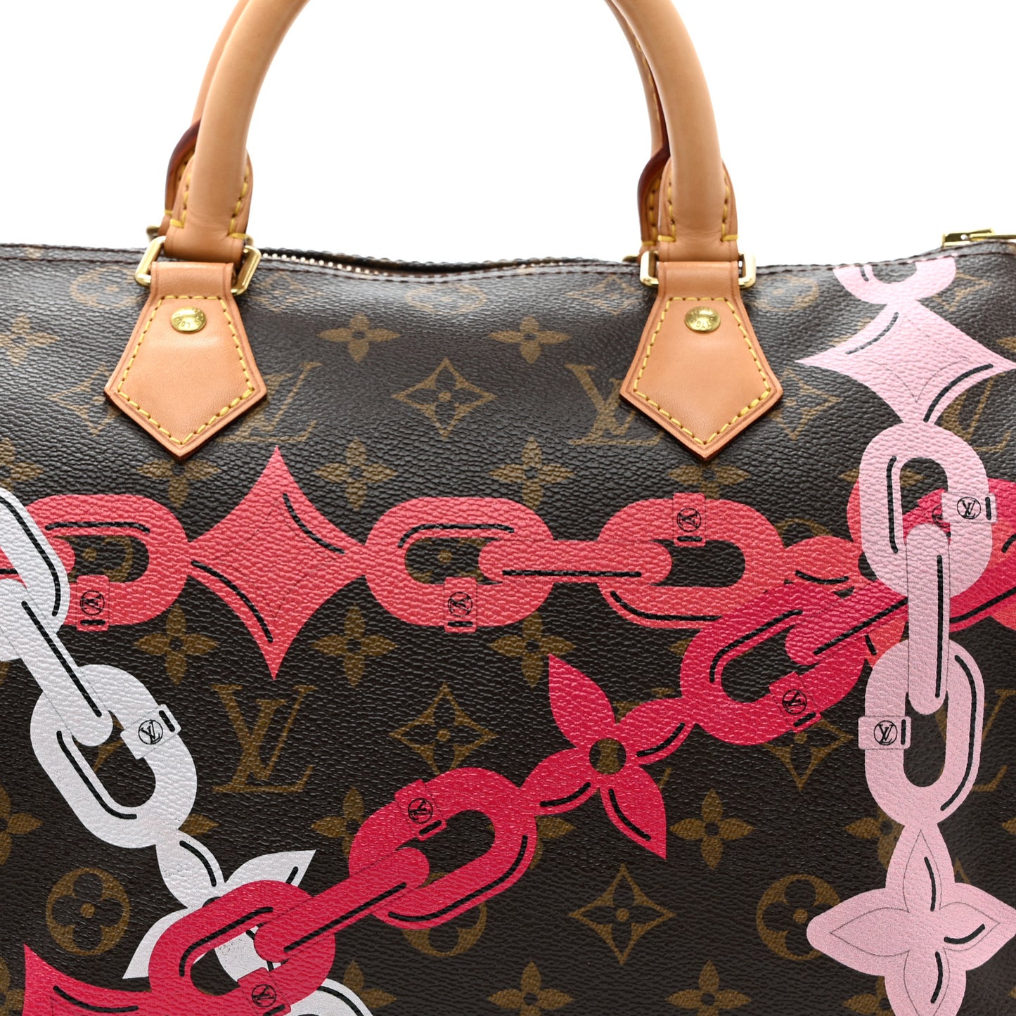 Monogram Bay Speedy 30 Rose Ballerine Poppy