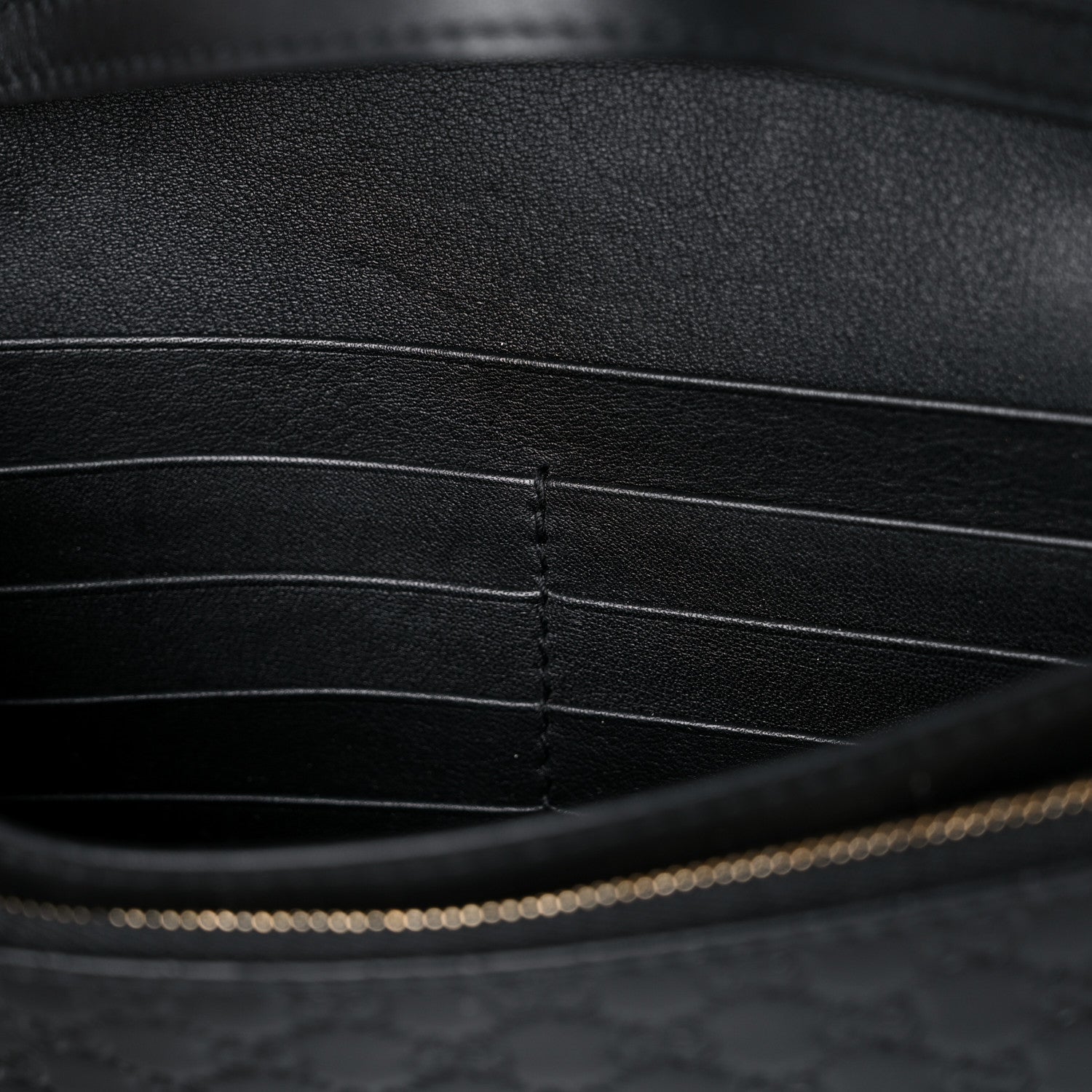 Gucci Microguccissima Crossbody Wallet Black 10 of 11