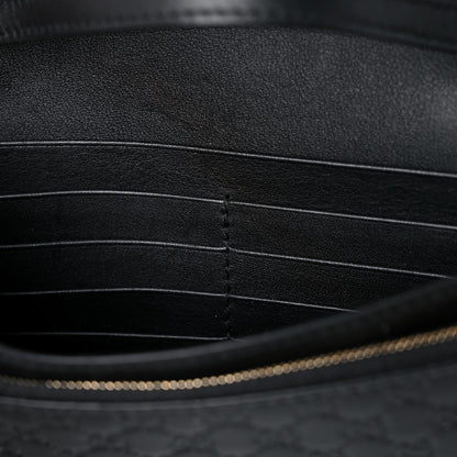 Gucci Microguccissima Crossbody Wallet Black 10 of 11