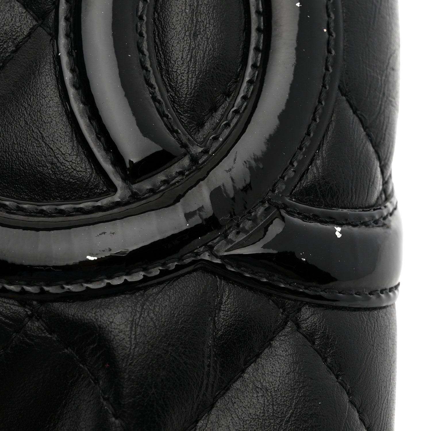 Chanel Calfskin Quilted Cambon Yen Wallet Black 11 of 12