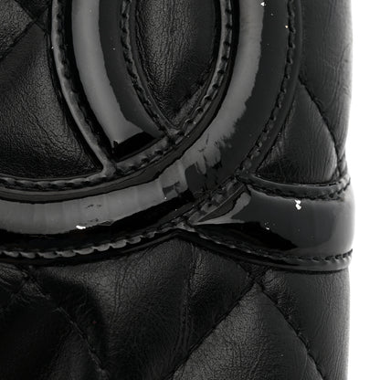 Chanel Calfskin Quilted Cambon Yen Wallet Black 11 of 12