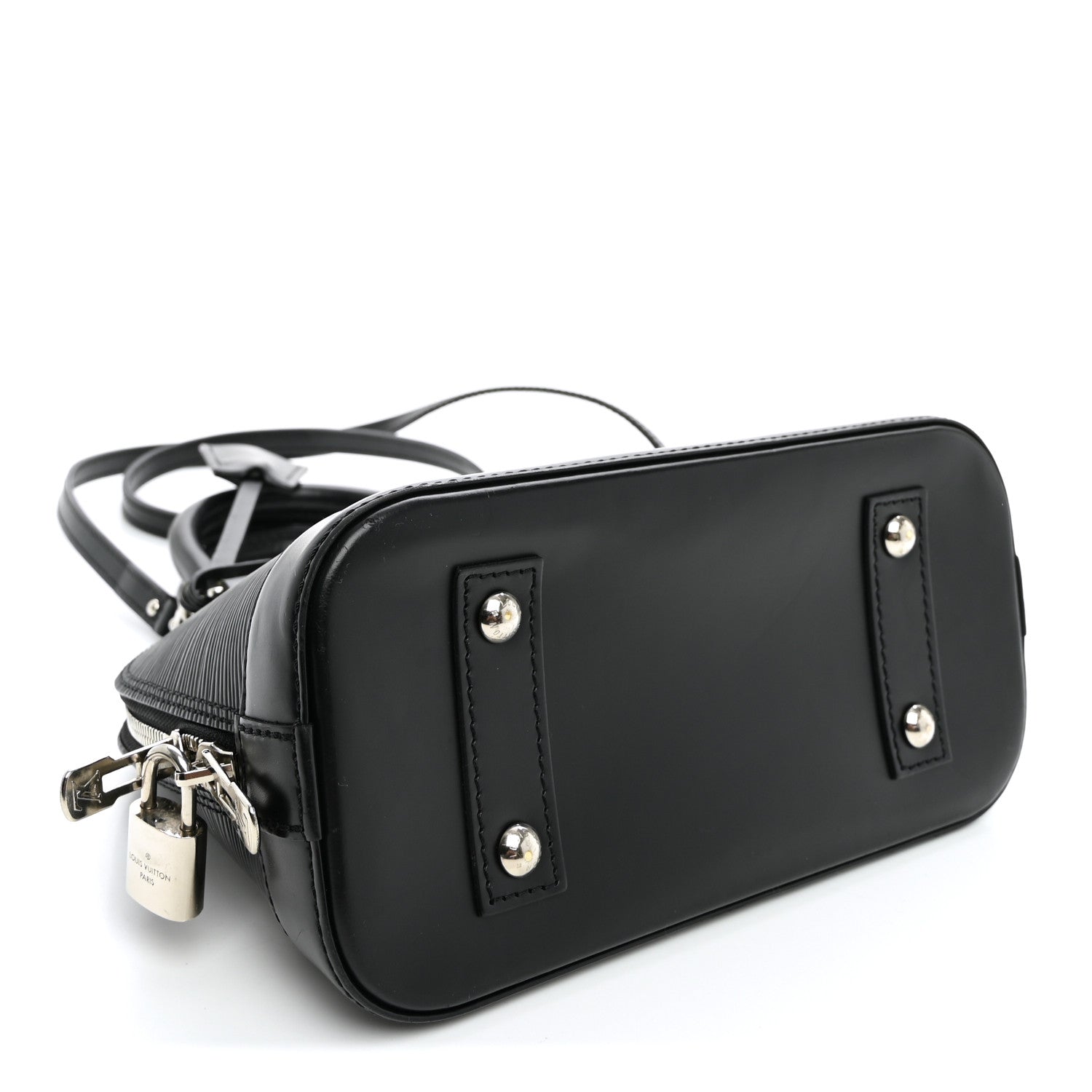 Louis Vuitton Epi Alma BB Black 3 of 8