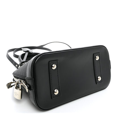 Louis Vuitton Epi Alma BB Black 3 of 8