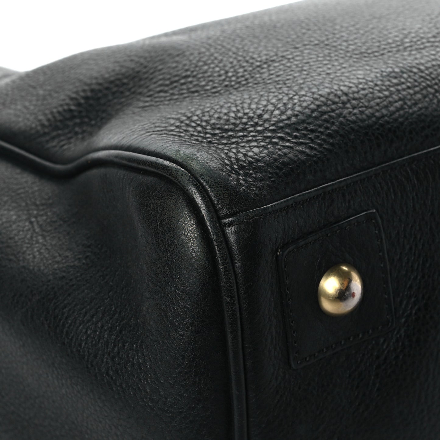Natural Leather Bayswater Tote Black