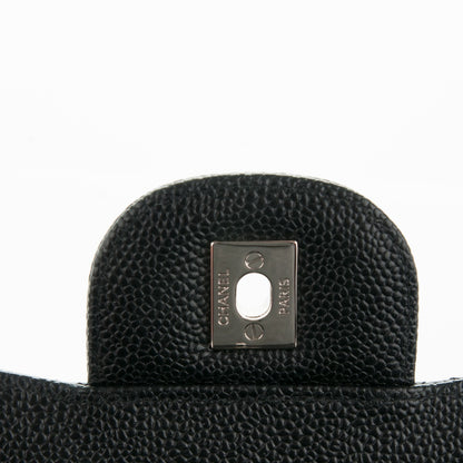 Chanel Caviar Quilted Jumbo Double Flap Black 5 of 8