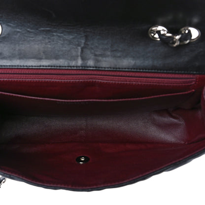 Chanel Lambskin Quilted Jumbo Single Flap Black 4 of 10