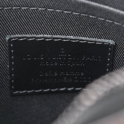 Louis Vuitton Monogram Tuffetage Triangle Messenger Black 7 of 8