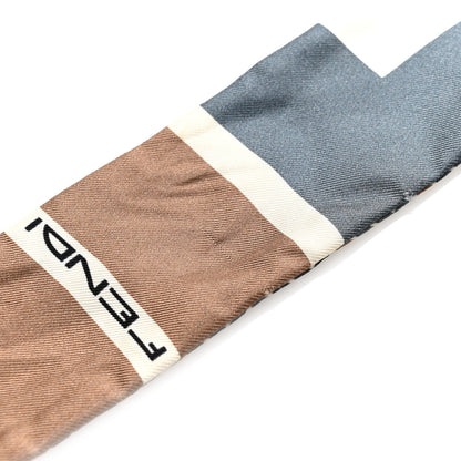 Fendi Silk FF Wrappy Bandeau Multicolor 3 of 4