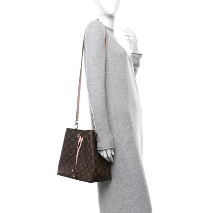 Louis Vuitton Monogram Neonoe MM Rose Poudre 2 of 11