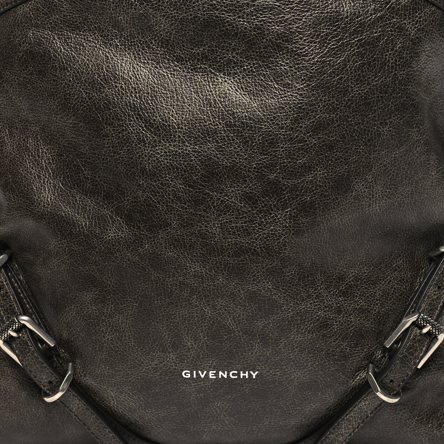 Givenchy Tumbled Calfskin Medium Voyou Bag Walnut Brown 8 of 11