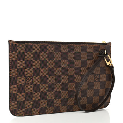 Louis Vuitton Damier Ebene Neverfull MM GM Pochette 2 of 6