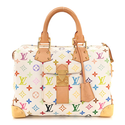 Louis Vuitton Monogram Multicolor Speedy 30 White 1 of 10