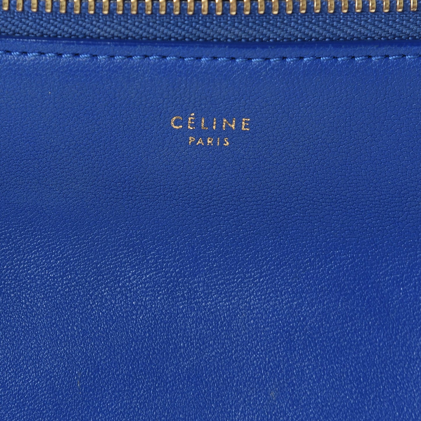 Lambskin Large Trio Crossbody Bag Deep Blue