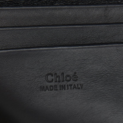Chloe Suede Calfskin Mini Faye Shoulder Bag Black 6 of 9