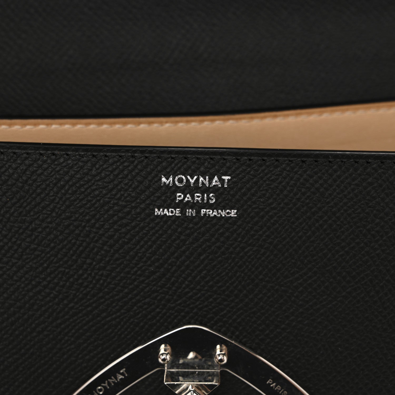 Moynat Carat Calfskin Gabrielle PM Black 6 of 11
