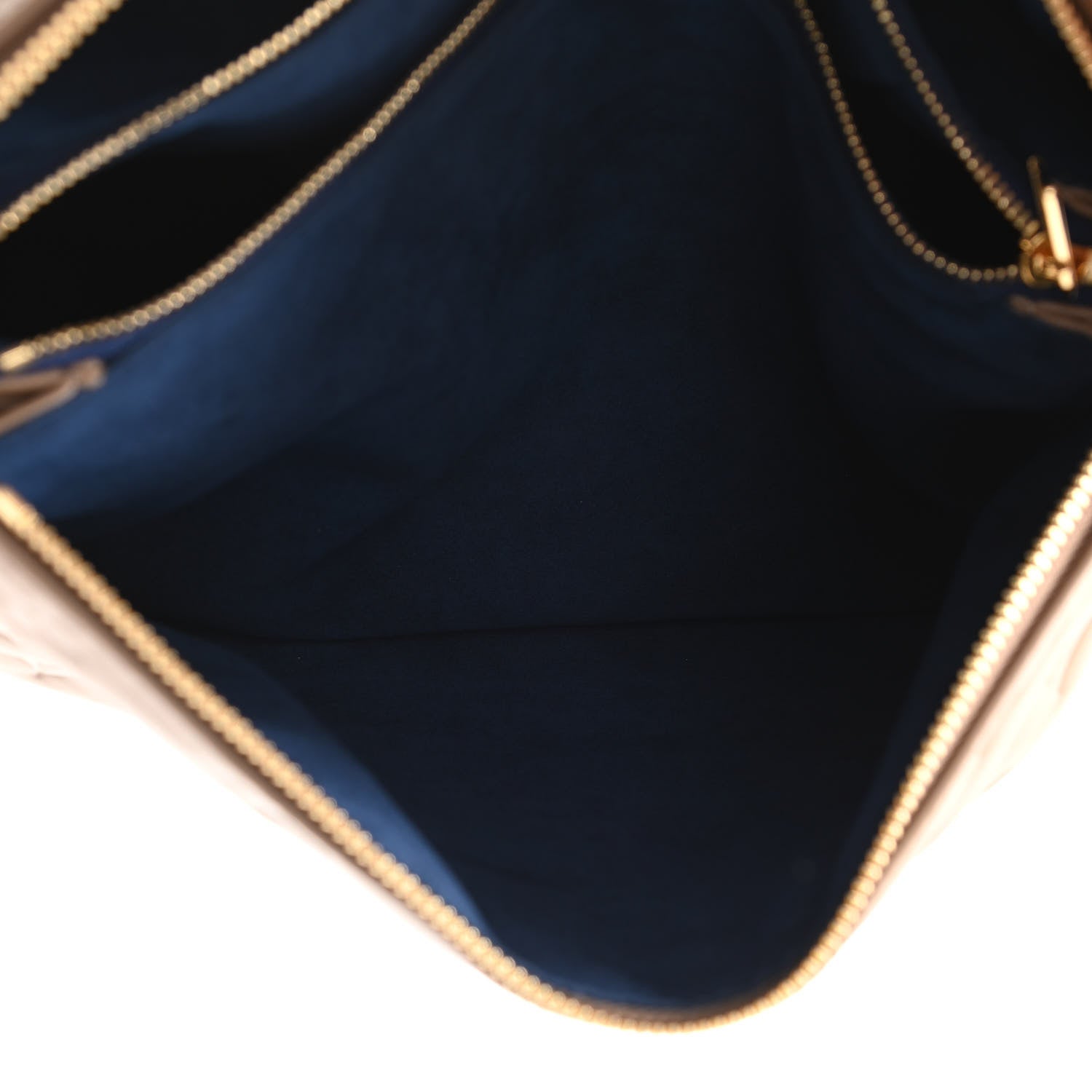 Louis Vuitton Lambskin Embossed Monogram Coussin PM Taupe 7 of 12