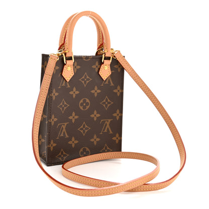 Louis Vuitton Monogram Petit Sac Plat 3 of 12