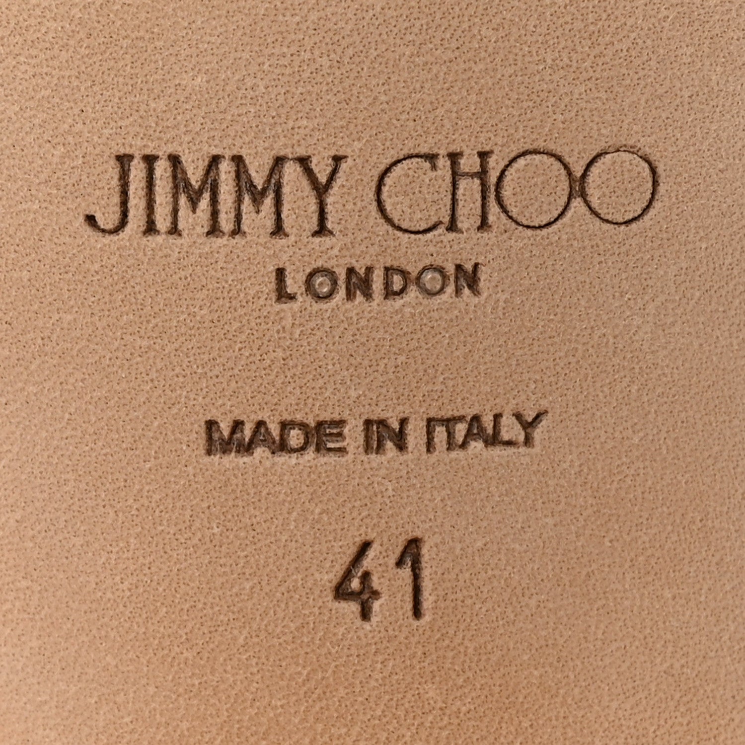 Jimmy Choo Calfskin Jacci 45 Studded Mule Sandals 41 Sun Silver 6 of 10