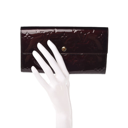 Louis Vuitton Vernis Sarah Wallet Amarante 2 of 6
