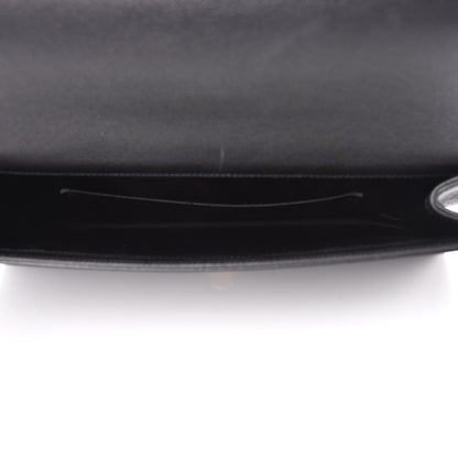 Saint Laurent Calfskin Monogram Large Belle De Jour Clutch Black 5 of 9