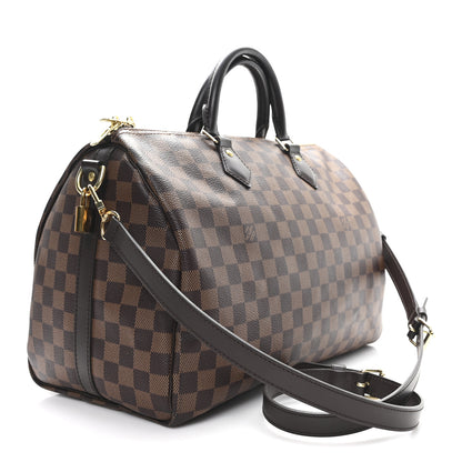 Louis Vuitton Damier Ebene Speedy Bandouliere 35 3 of 10