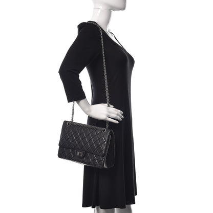 Chanel Aged Calfskin Quilted 2.55 Reissue 226 Flap Black 2 of 10