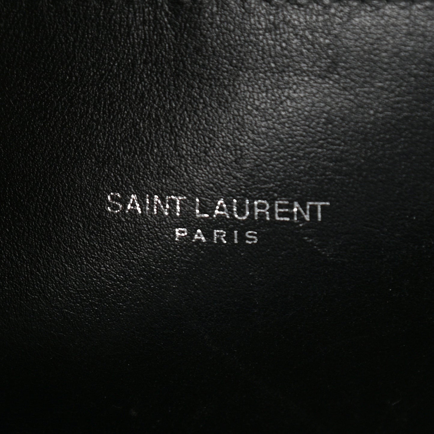 Grained Calfskin Baby Sac De Jour Black