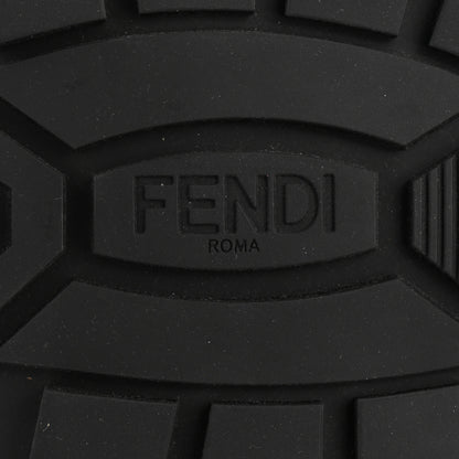 Fendi Technical Fabric Jacquard Mesh FF Mens Fendi Force Slingback Sandals 6 Black Grigio 8 of 8