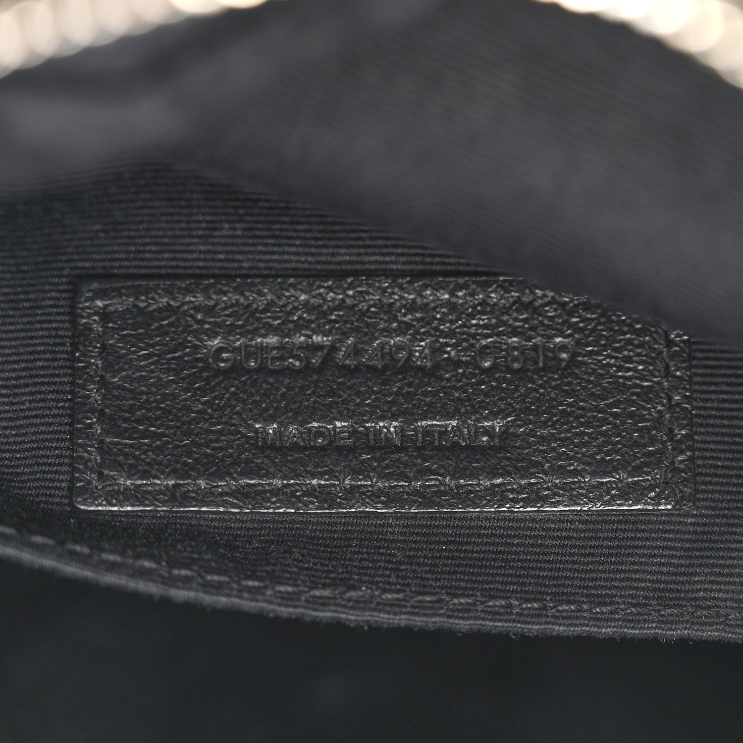 Saint Laurent Calfskin Matelasse Monogram Lou Camera Bag Black 7 of 14
