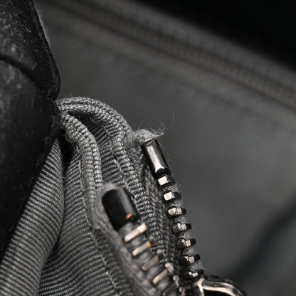 Chanel Calfskin Quilted Large Coco Pleats Tote Black 16 of 34