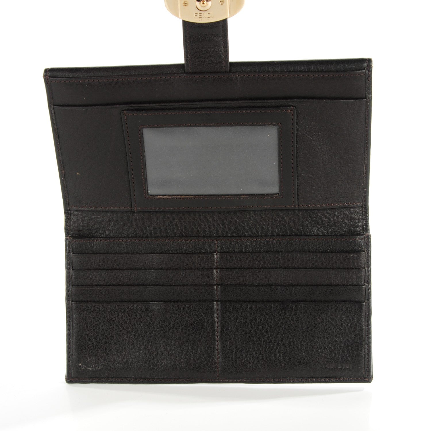 Fendi Zucca Continental Wallet Tobacco 5 of 8