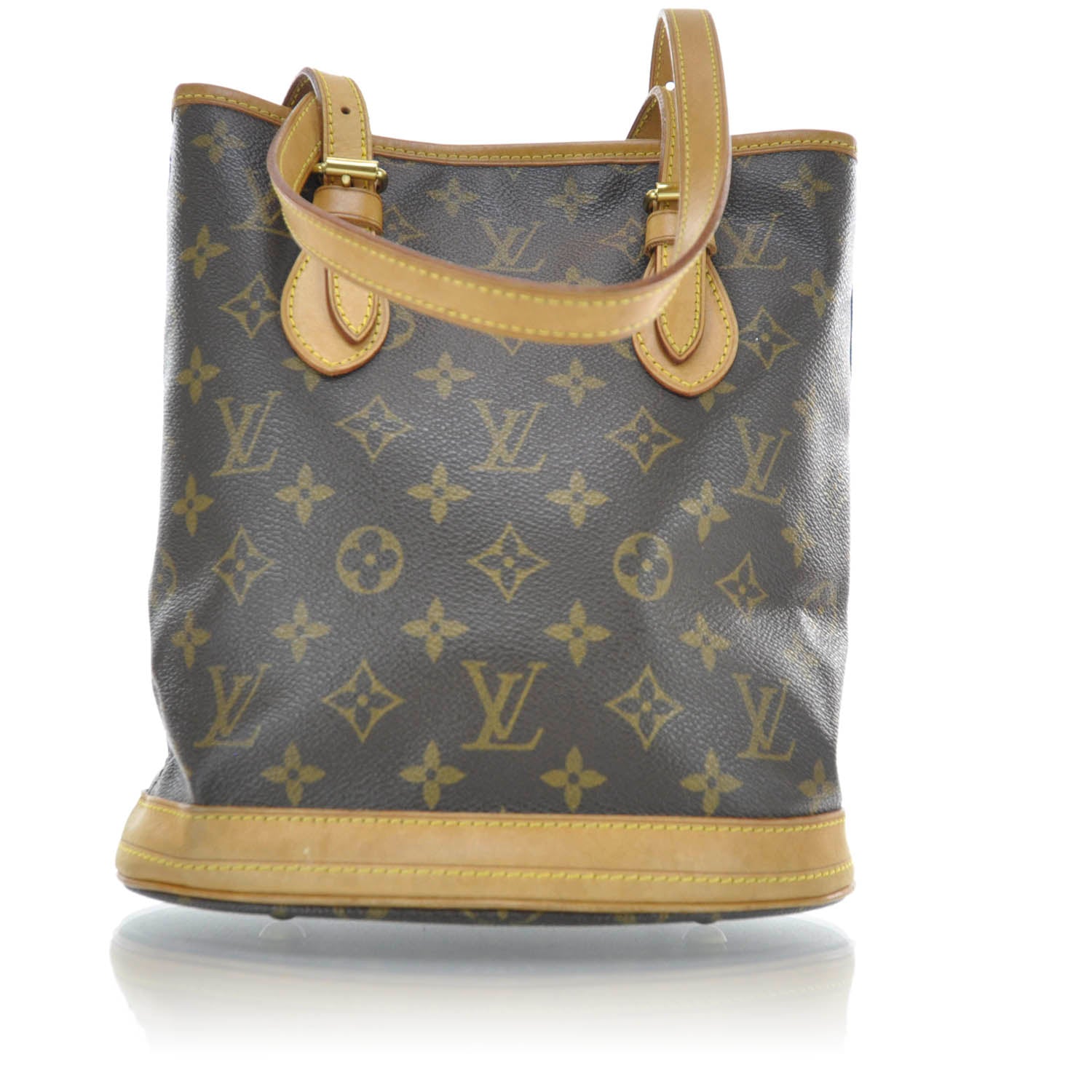 Louis Vuitton Monogram Petit Bucket 23 1 of 9