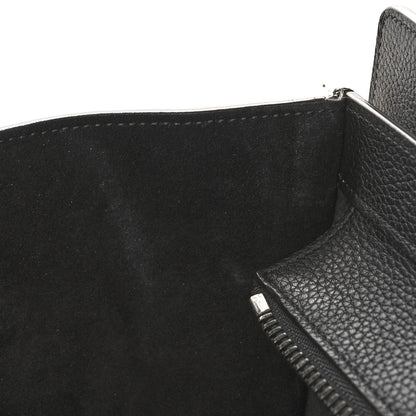 Celine Drummed Calfskin Mini Luggage Black 12 of 13