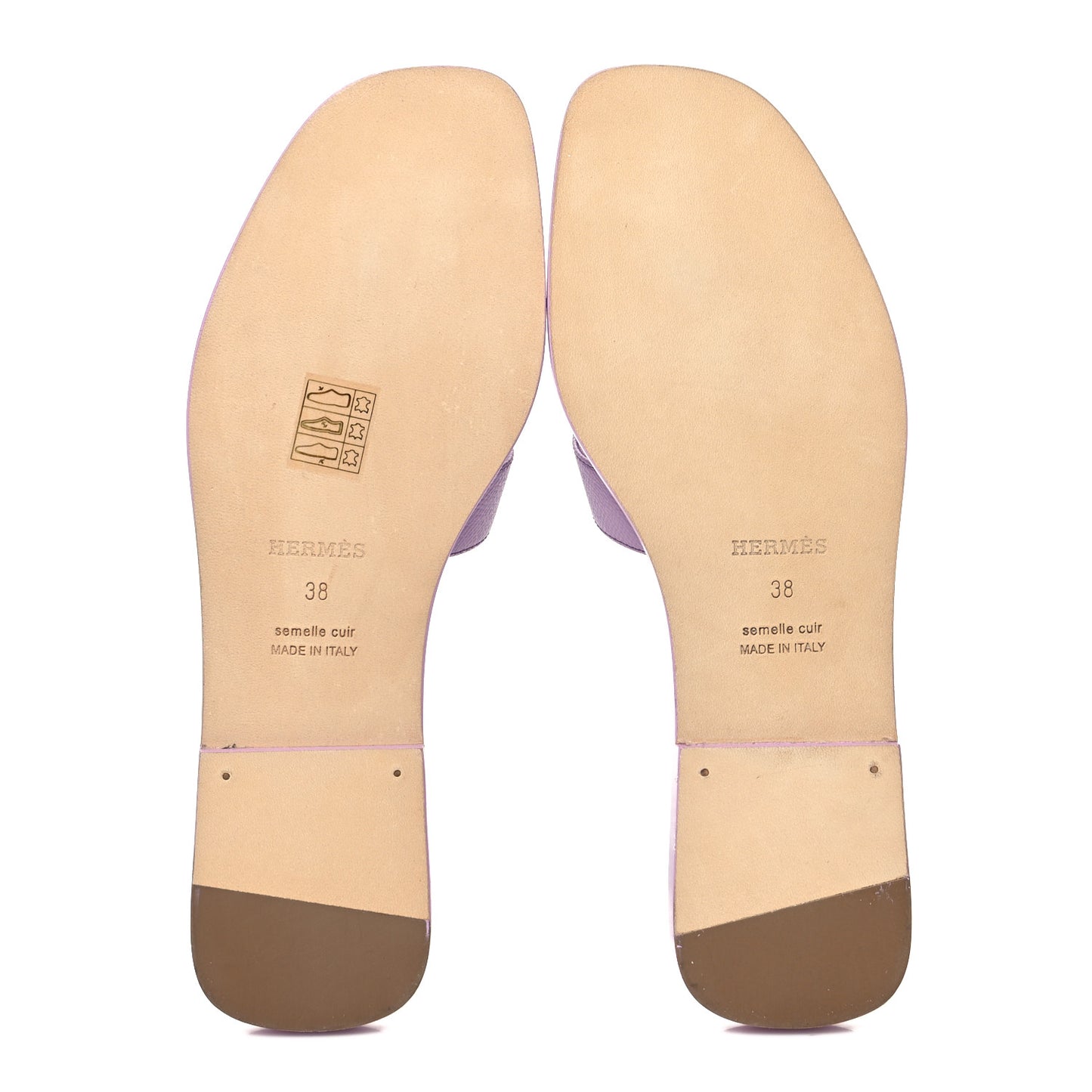 Epsom Oran Sandals 38 Violet Amethyste