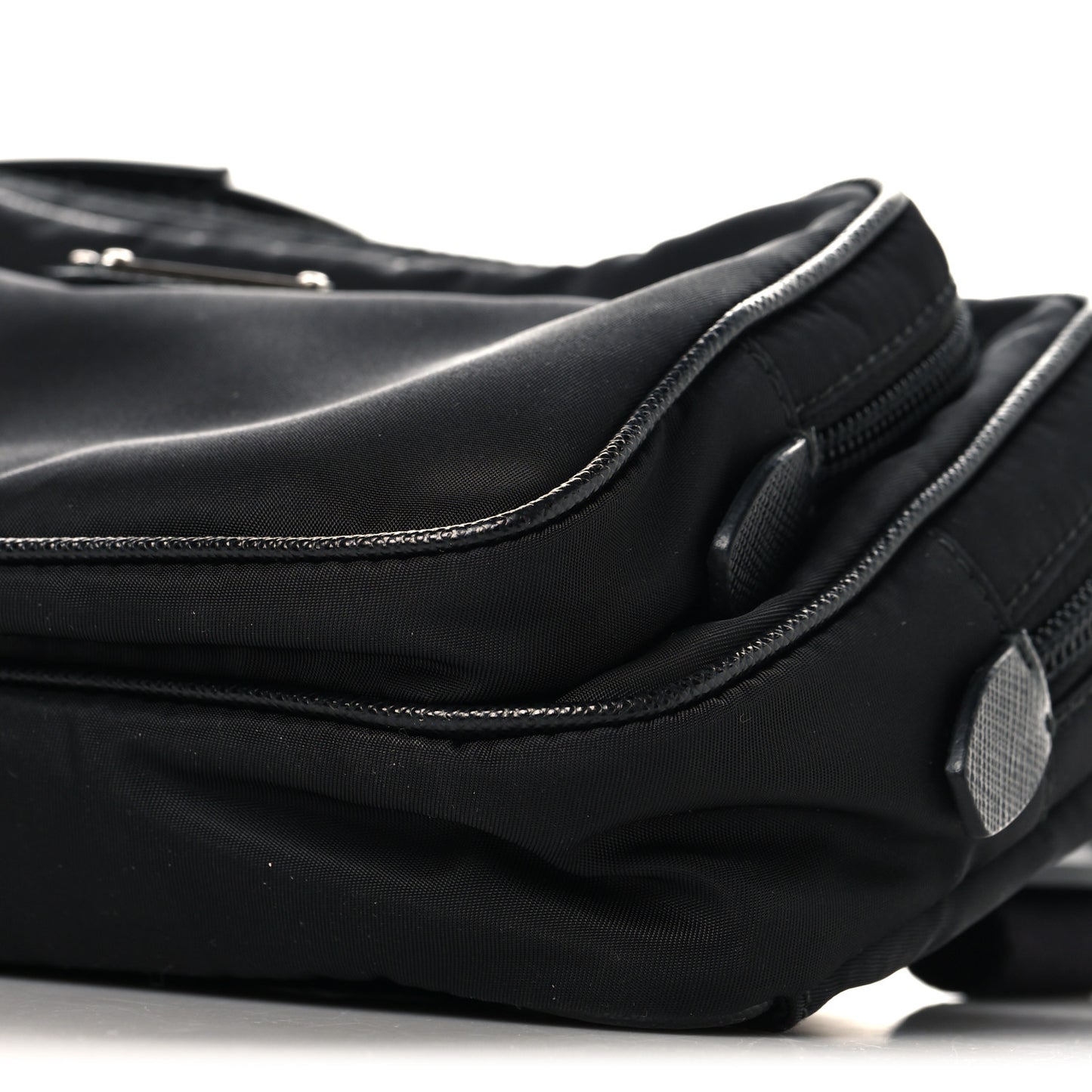 Tessuto Nylon Belt Bag Black