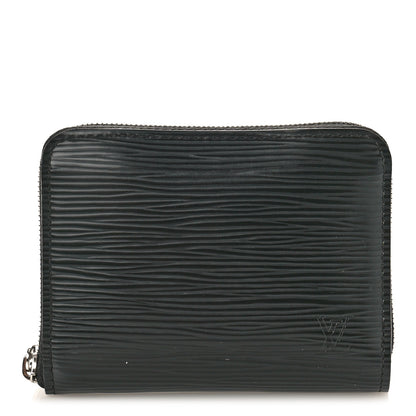 Louis Vuitton Epi Zippy Coin Purse Black 1 of 8