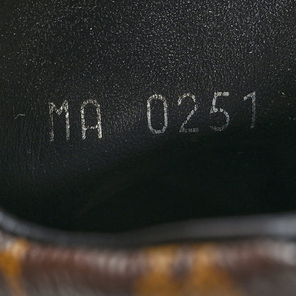 Louis Vuitton Suede Calfskin Monogram Laureate Platform Desert Boots 40 Black 6 of 8