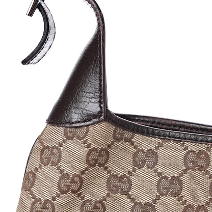 Gucci Monogram Web Jackie O Hobo Dark Brown 12 of 15