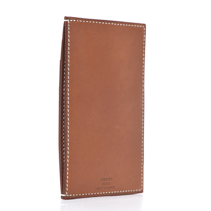 Hermes Epsom Barenia Evercolor Rooroo 3CC Card Holder Fauve Craie Amande Bleu De Malte 3 of 8