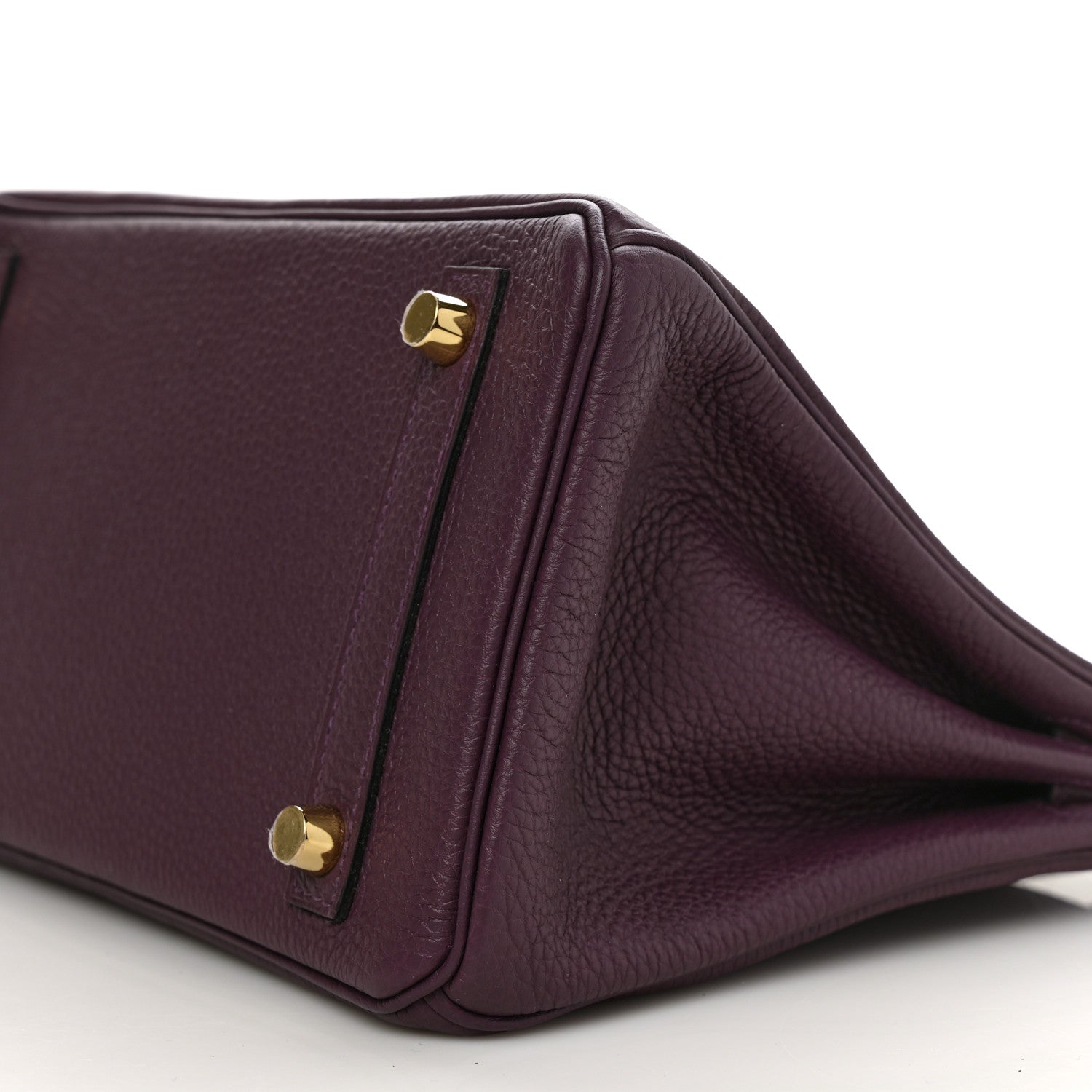 Hermes Togo Birkin 25 Cassis 8 of 8