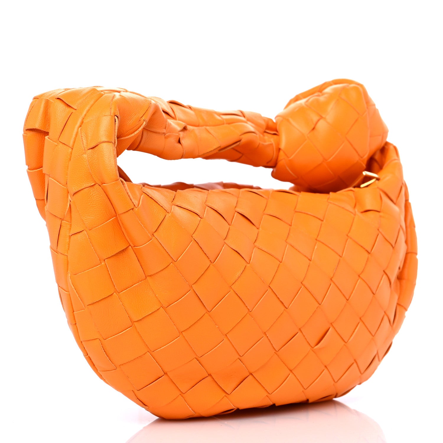 Bottega Veneta Nappa Intrecciato Mini Jodie Tangerine 3 of 9