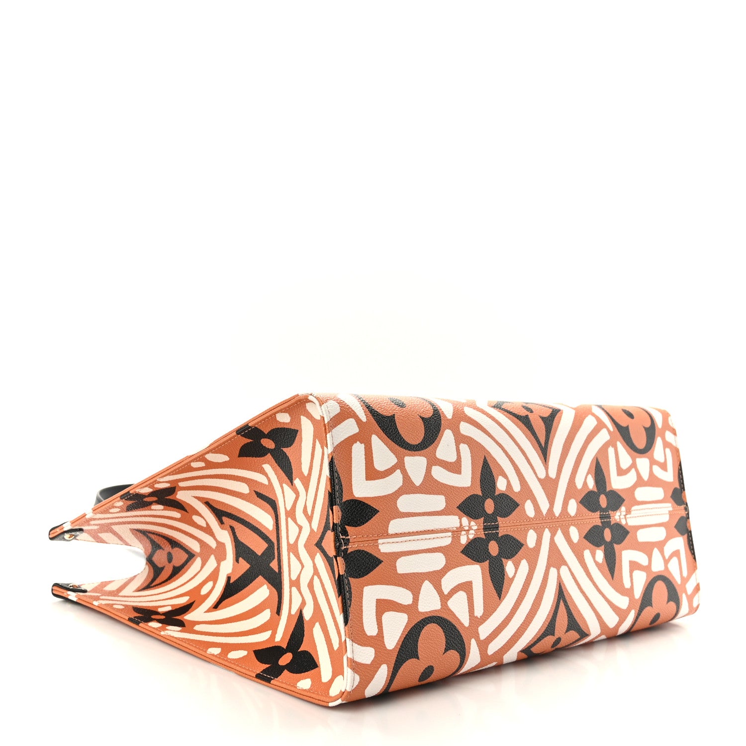 Louis Vuitton Monogram Giant Crafty Onthego GM Crème Caramel 4 of 8