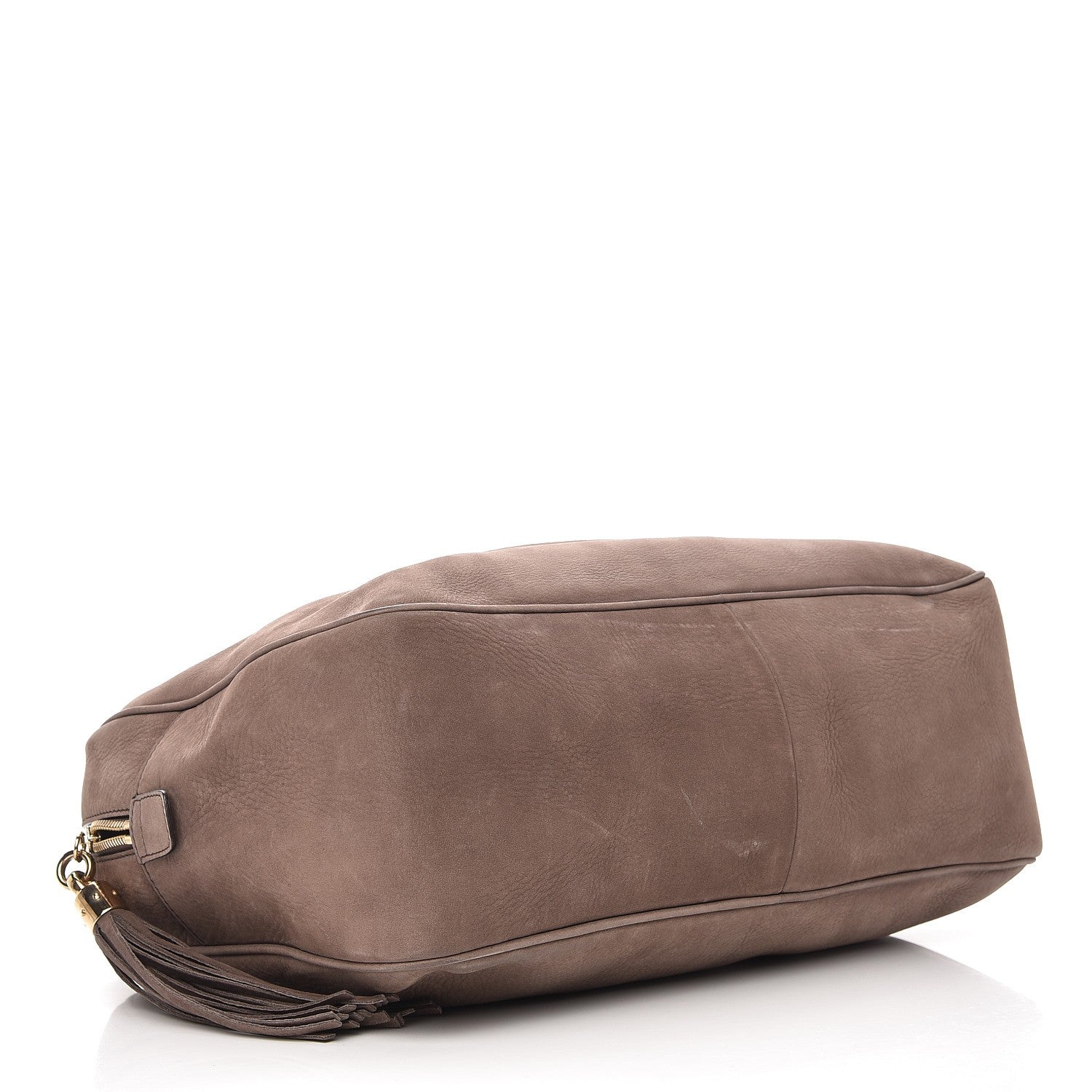 Gucci Vitello Range Medium Soho Bowler Grey Field 4 of 16